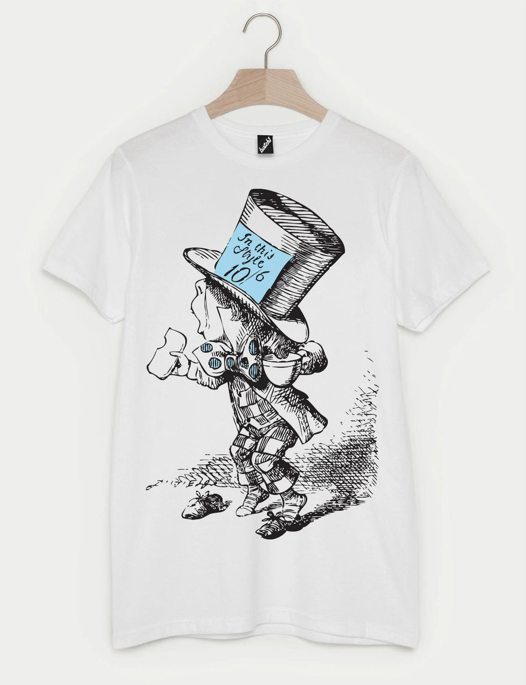 BATCH1 ALICE IN WONDERLAND 150TH ANNIVERSARY MAD HATTER UNISEX T-SHIRT