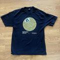 Vintage Stussy Shirt Mens Large Black 90s Classics 8 Ball Skate Psychedelic