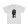Bernie Sanders Meme Inauguration Chair Mittens Cotton Tee Shirt