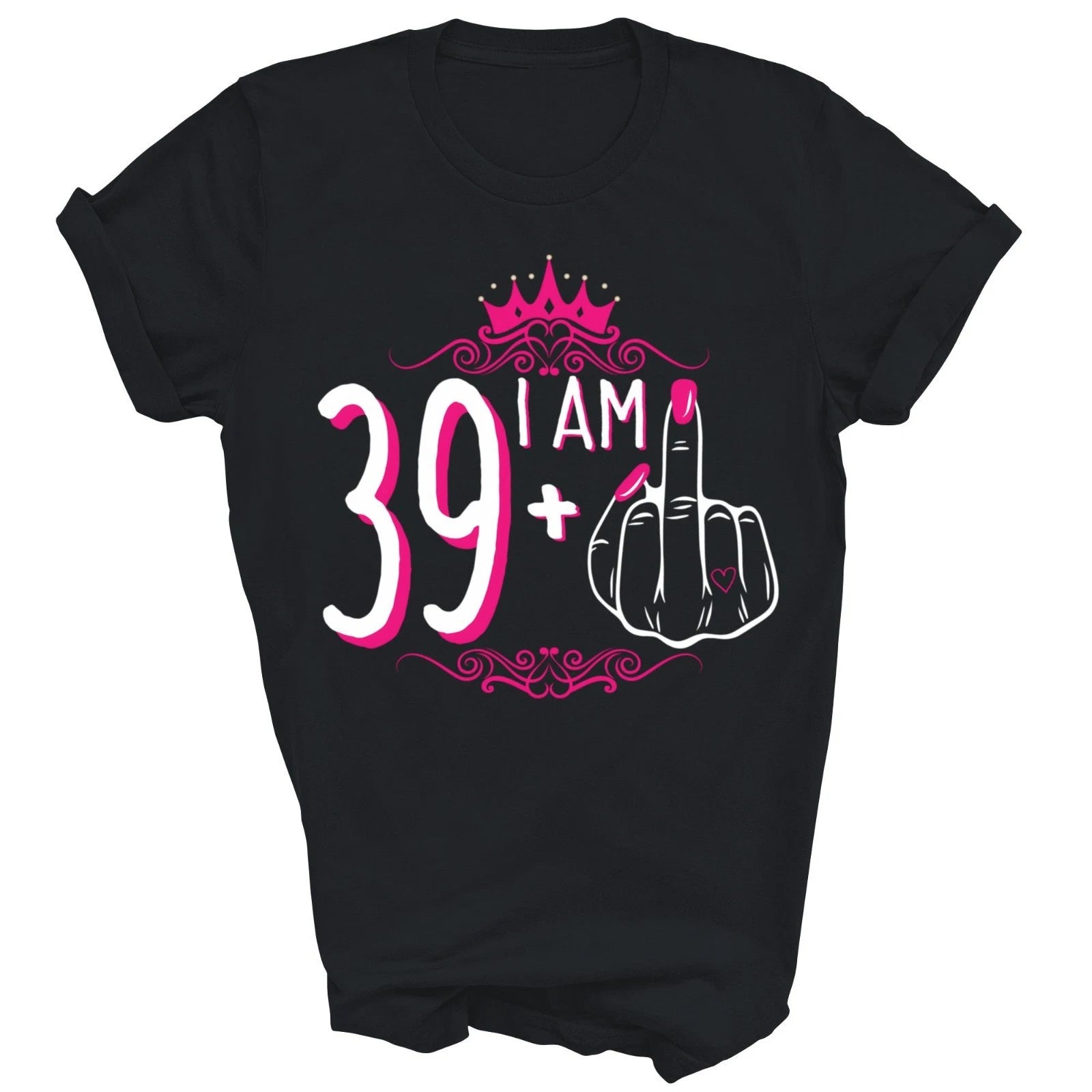 I Am 39 Plus 1 39th Birthday Years Old Unisex Shirt Gift T-Shirt