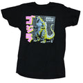 Godzilla Adult New T-Shirt - Godzilla Grid & Pink Kanji
