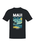 Maui Starry Night Beach Art Men's T-shirt