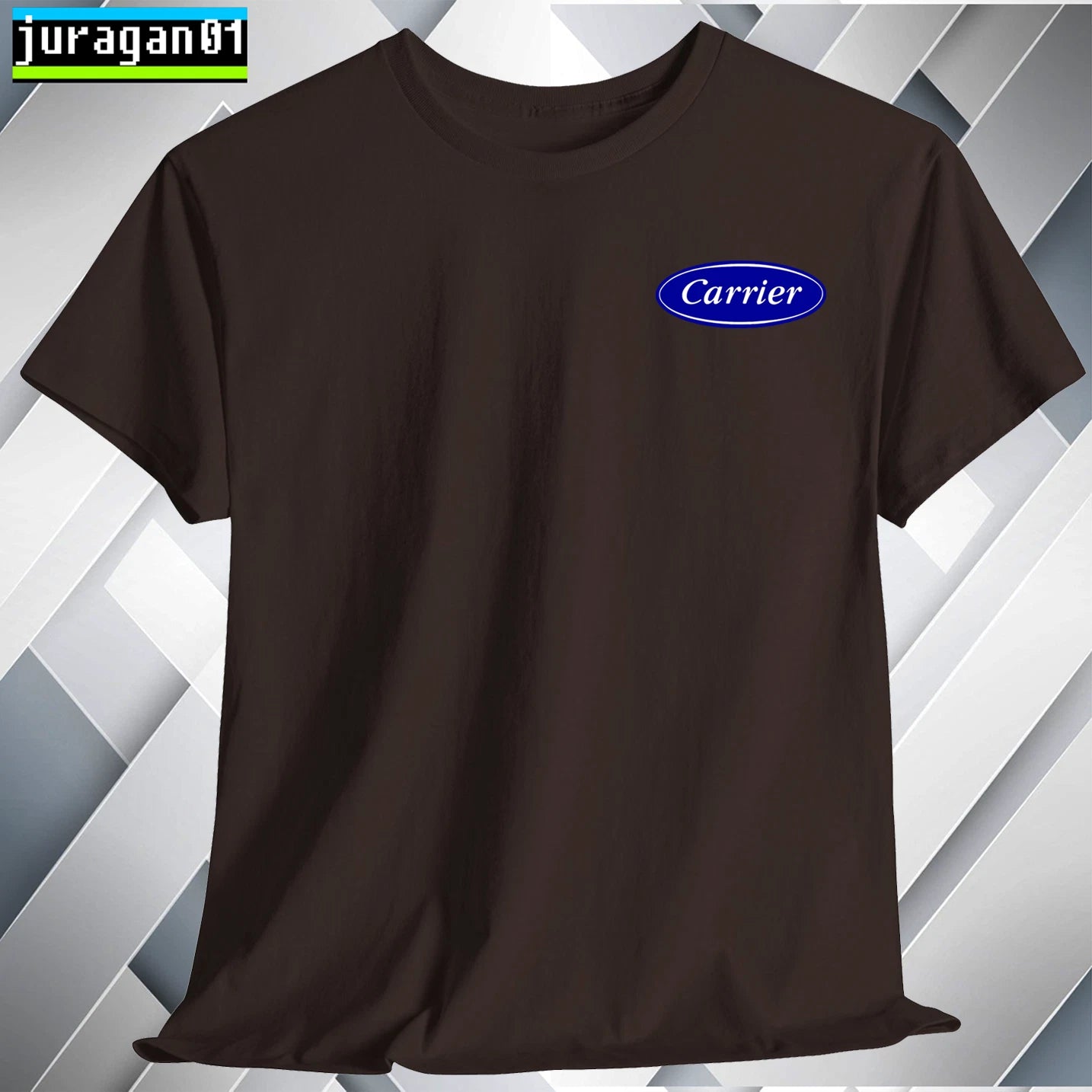 Carrier HVAC Air Conditioner T-Shirt Black Navy White Grey Red Orange Size S-5XL
