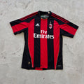 Vintage Adidas AC Milan Home Soccer Jersey Fly Emirates Climacool Red Black M