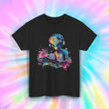 Alien DJ Shirt Rave Music Festival EDM Space Galaxy Club Tee S-5XL