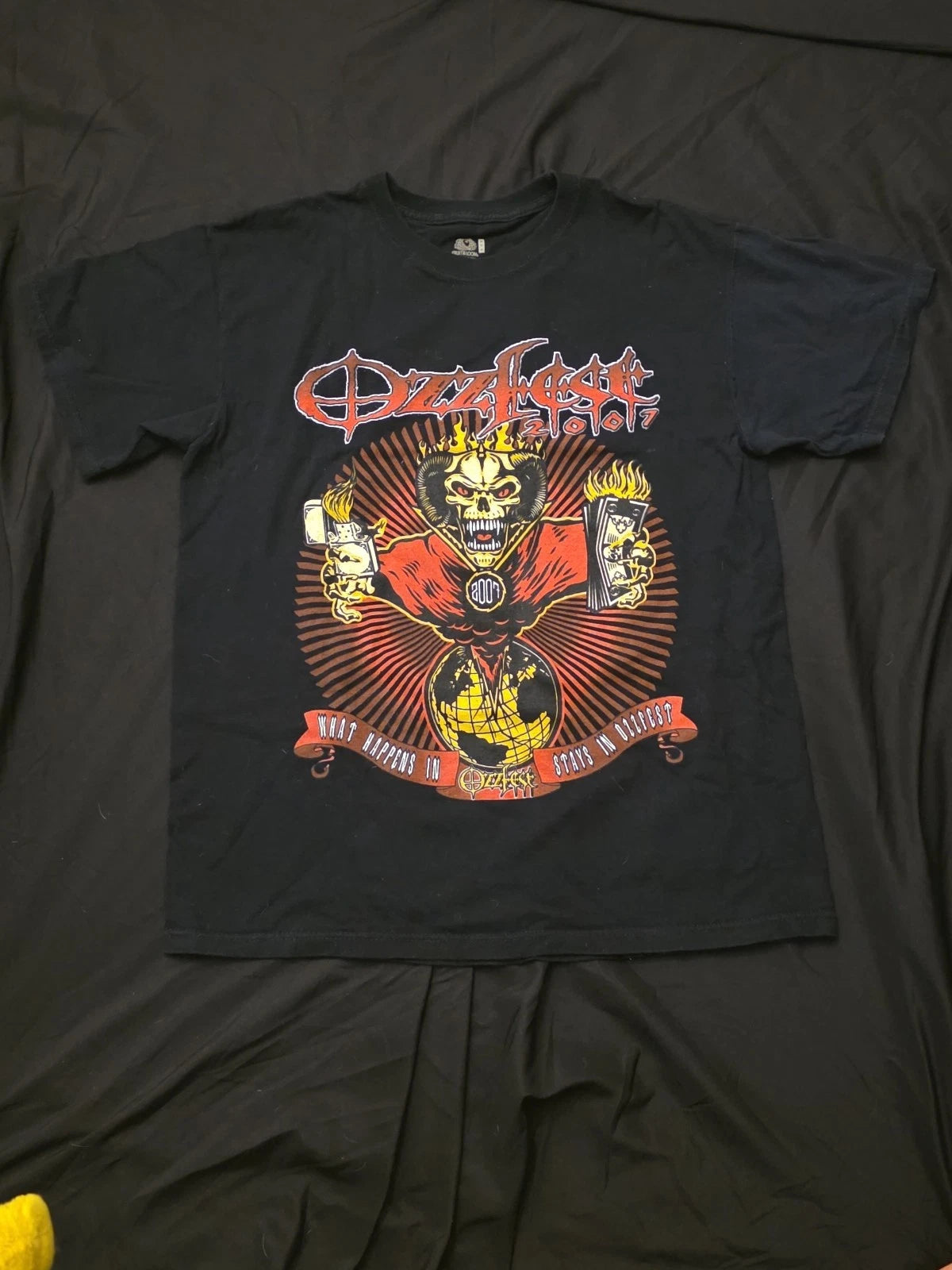 Vintage Rare 2007 Ozzfest Tour T-shirt EC In This Moment Size Medium