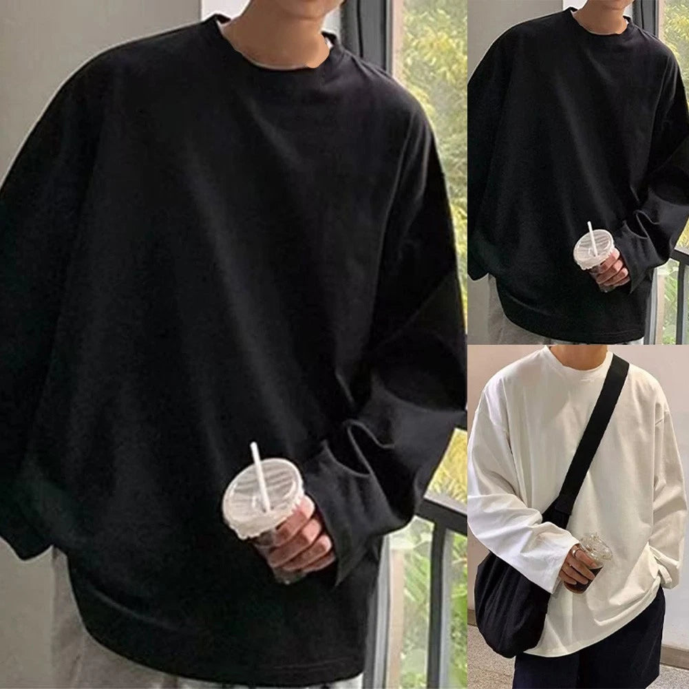 For Daily Wear Mens Pullover Round Neck T-shirt 70%Polyester+30%Spandex