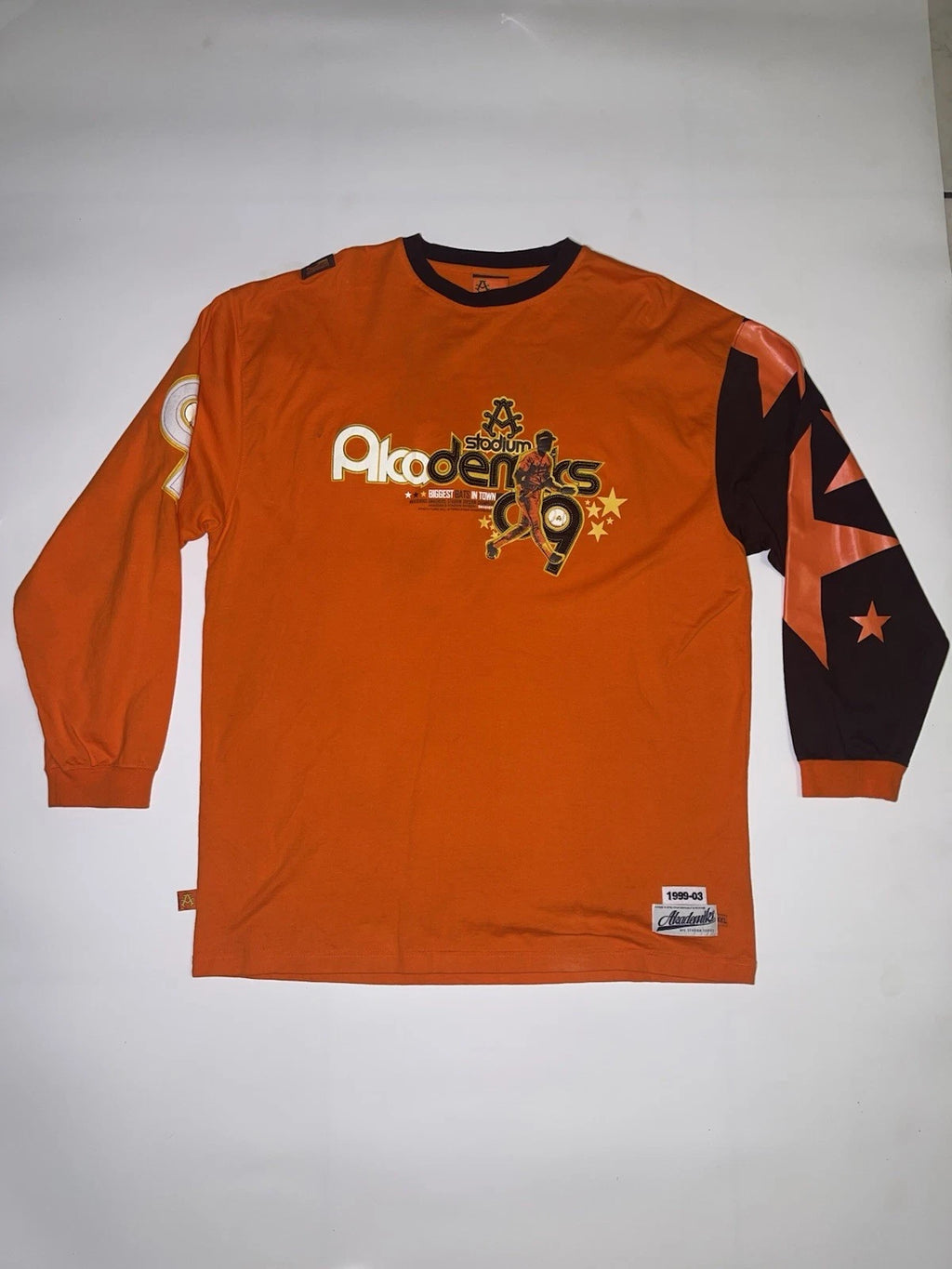 Vintage Akademiks Stadium Division Hooligans ‘09 Shirt 2XL Long Sleeve