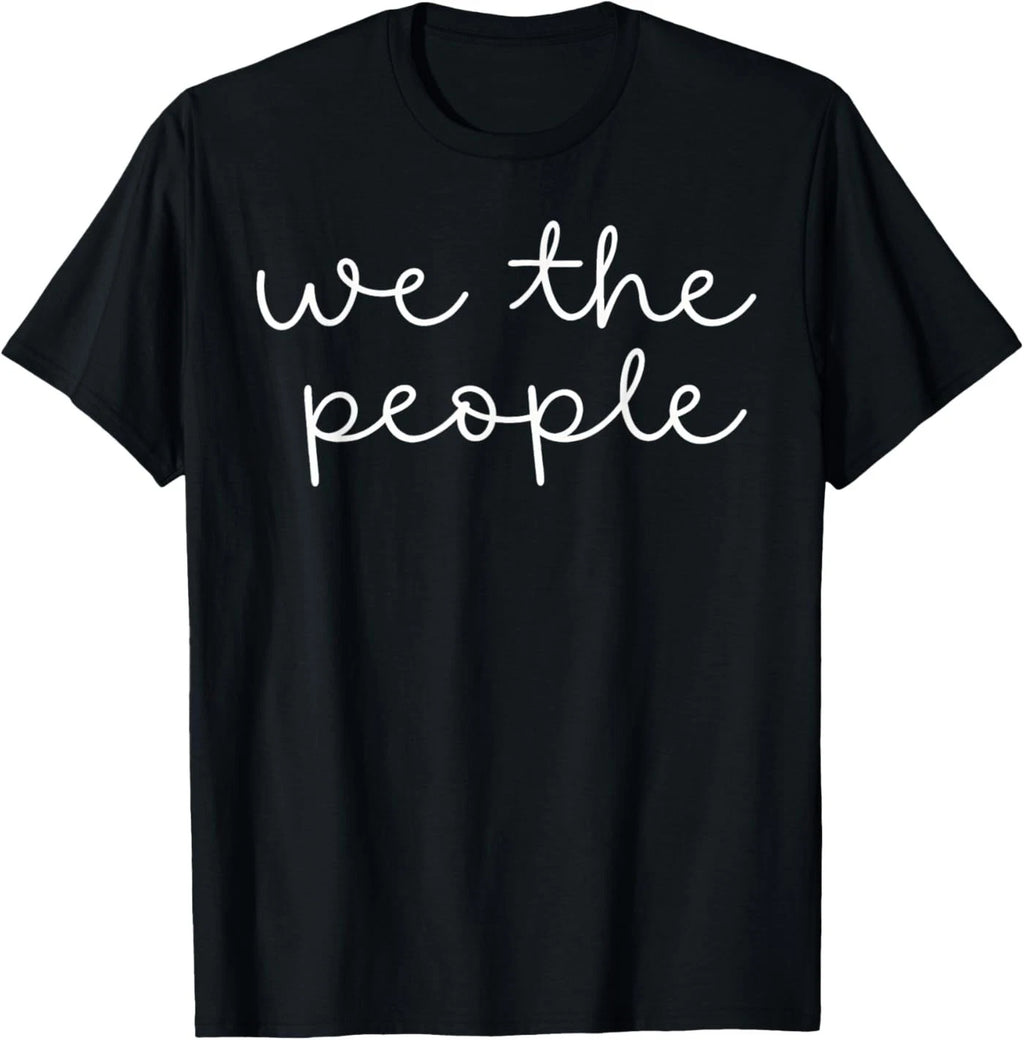 We The People Minimalist T-Shirt
