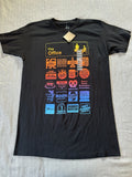 The Office Quotes T Shirt Mens M Black Fuego Comedy