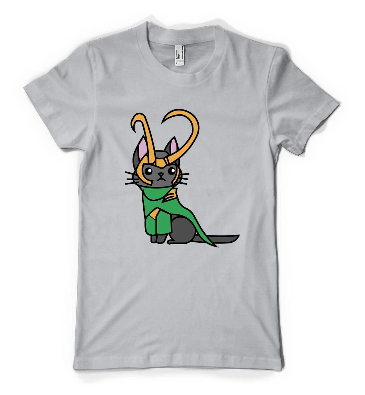 BNWT Marvellous Cat Loki Variant TVA Cute Personalised Unisex Adult T Shirt