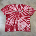 Vintage High Tide Smoke Shop Tie Dye Tee Shirt 3XL Red Hippie Skater Grunge Y2K