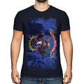 NORTH DAKOTA STATE GRUNGE FLAG MENS T-SHIRT TEE TOP NORTH DAKOTAN SHIRT GIFT