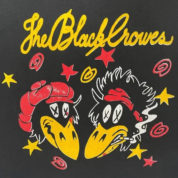 Vintage 2001 The Black Crowes Black Unisex One size Shirt