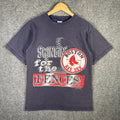 Vintage Boston Red Sox Shirt Adult Medium Navy 90s Baseball MLB Sports USA