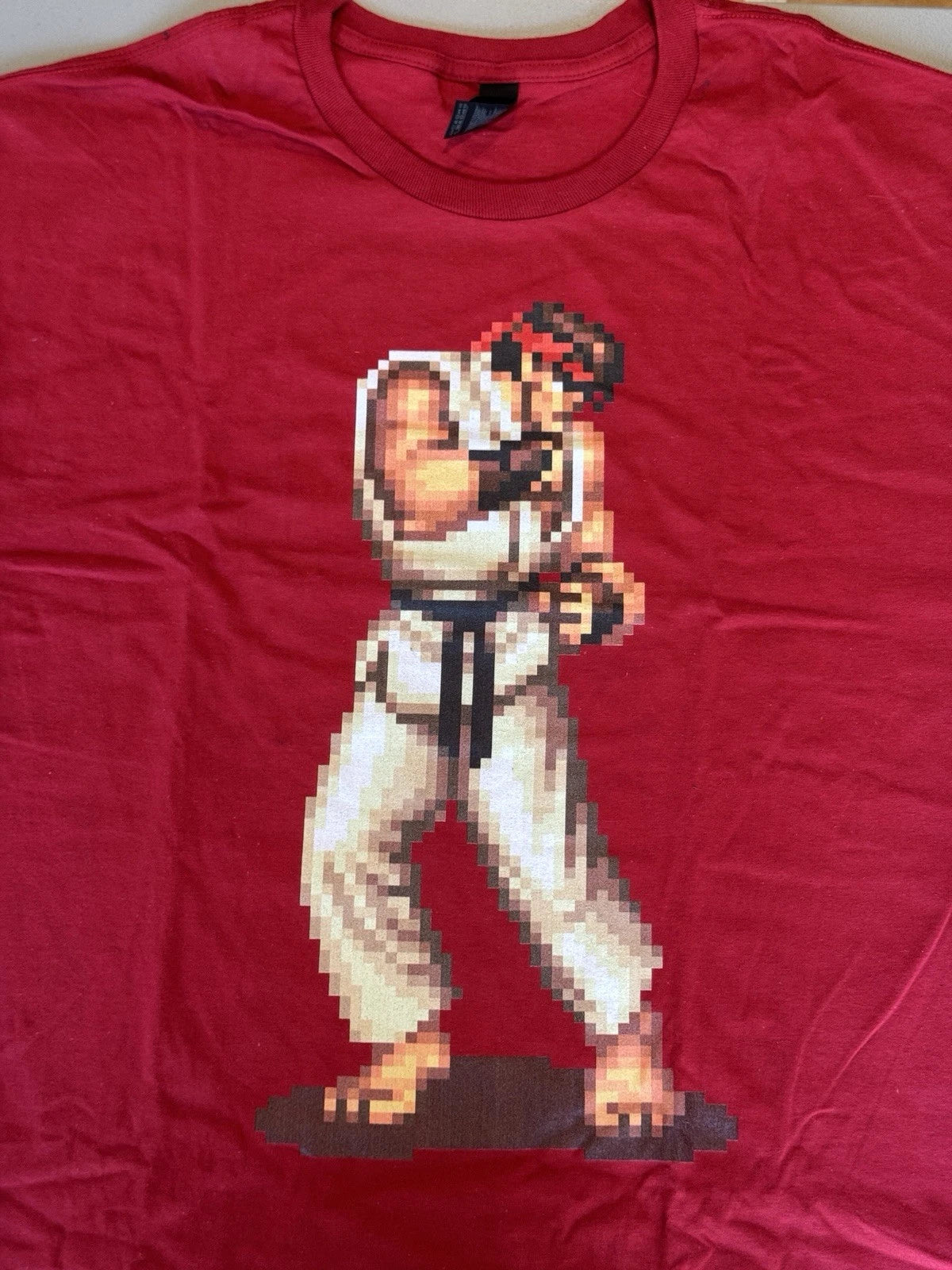 Street Fighter Ryu Pixel Art T-Shirt - Size 3XL - Brand New Without Tags