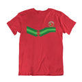Mens PORTUGAL Retro Strip Style Football T-Shirt World Euro Cup  World Cup 2026