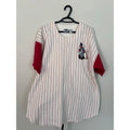 Vintage Acme Clothing Looney Tunes Sylvester Baseball Jersey XL Pinstripe Red