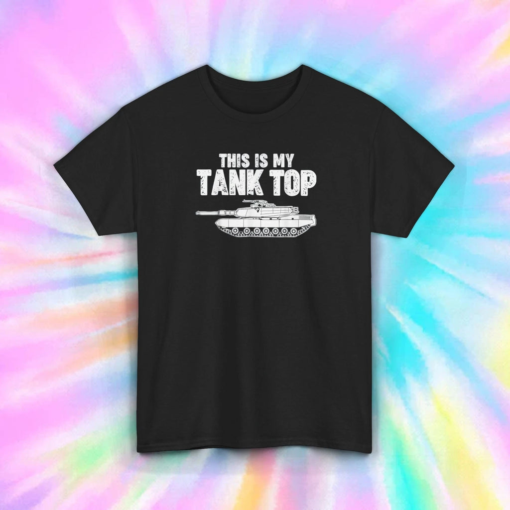 This Is My Tank Top Shirt Funny Military Tank Humor Gift Tee for Men Women S-5XL