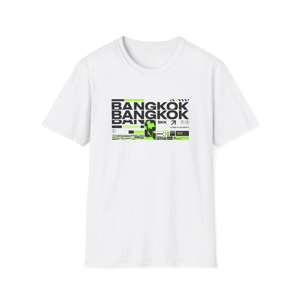 Bangkok Typography T-Shirt Thailand Asian Streetwear Graphic Tee Gift for Him