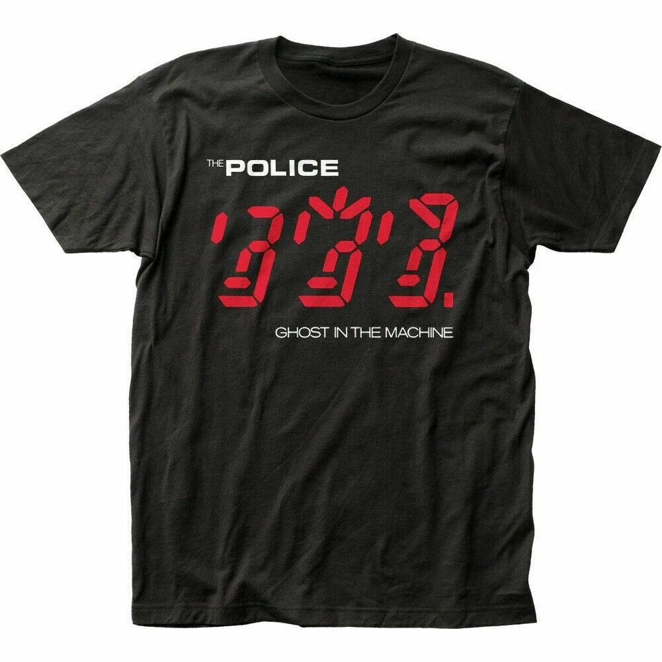 The Police Ghost in the Machine Unisex Black T Shirt R2874