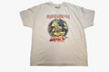 Global Mens Iron Maiden World Piece Tour Retro Graphic Cream Shirt NWT 2XL