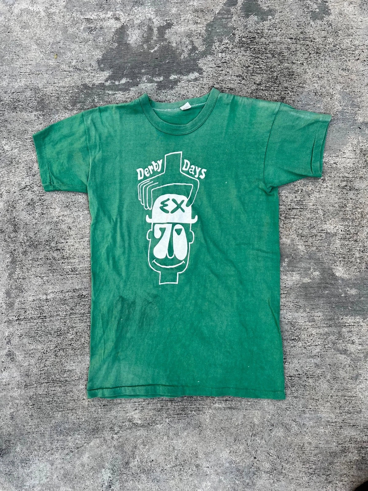 t shirt vintage 50s Tag Russell Derbr Days