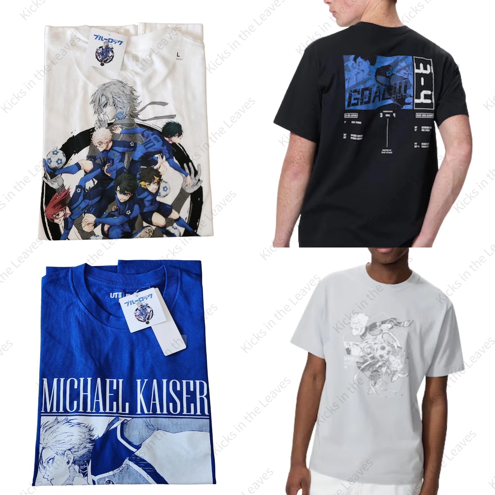 Uniqlo UT Blue Lock Graphic T-Shirt 4 Types XS-4XL from Japan 2026 NWT