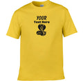 Personalised Custom Cobra T-Shirt - Add Your Own Text, Various Colours