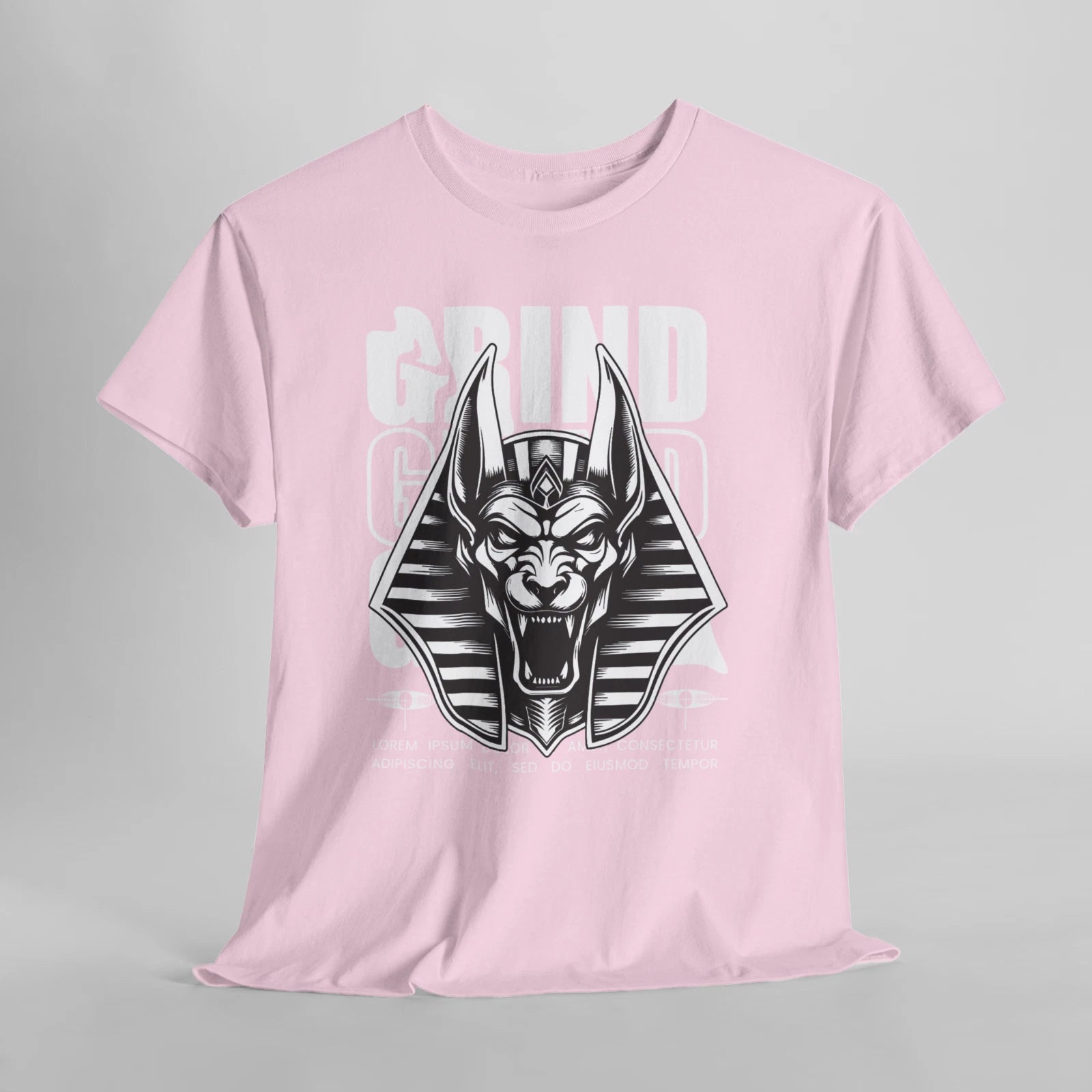 Anubis Pharaoh Mask Tee | Egyptian Jackal Head, Gothic Mythology
