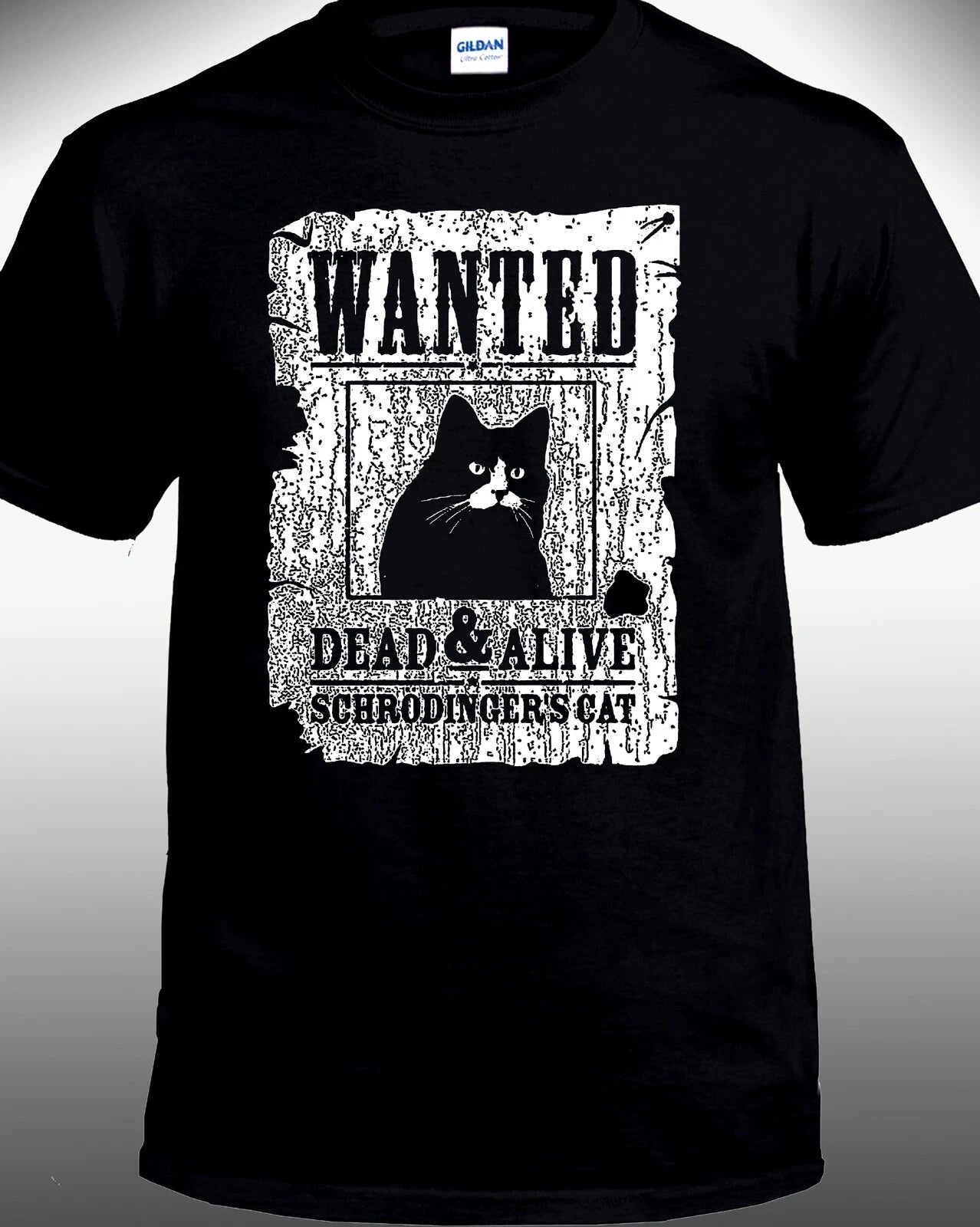 Wanted Dead & Alive "Schrodinger's Cat" T-shirt