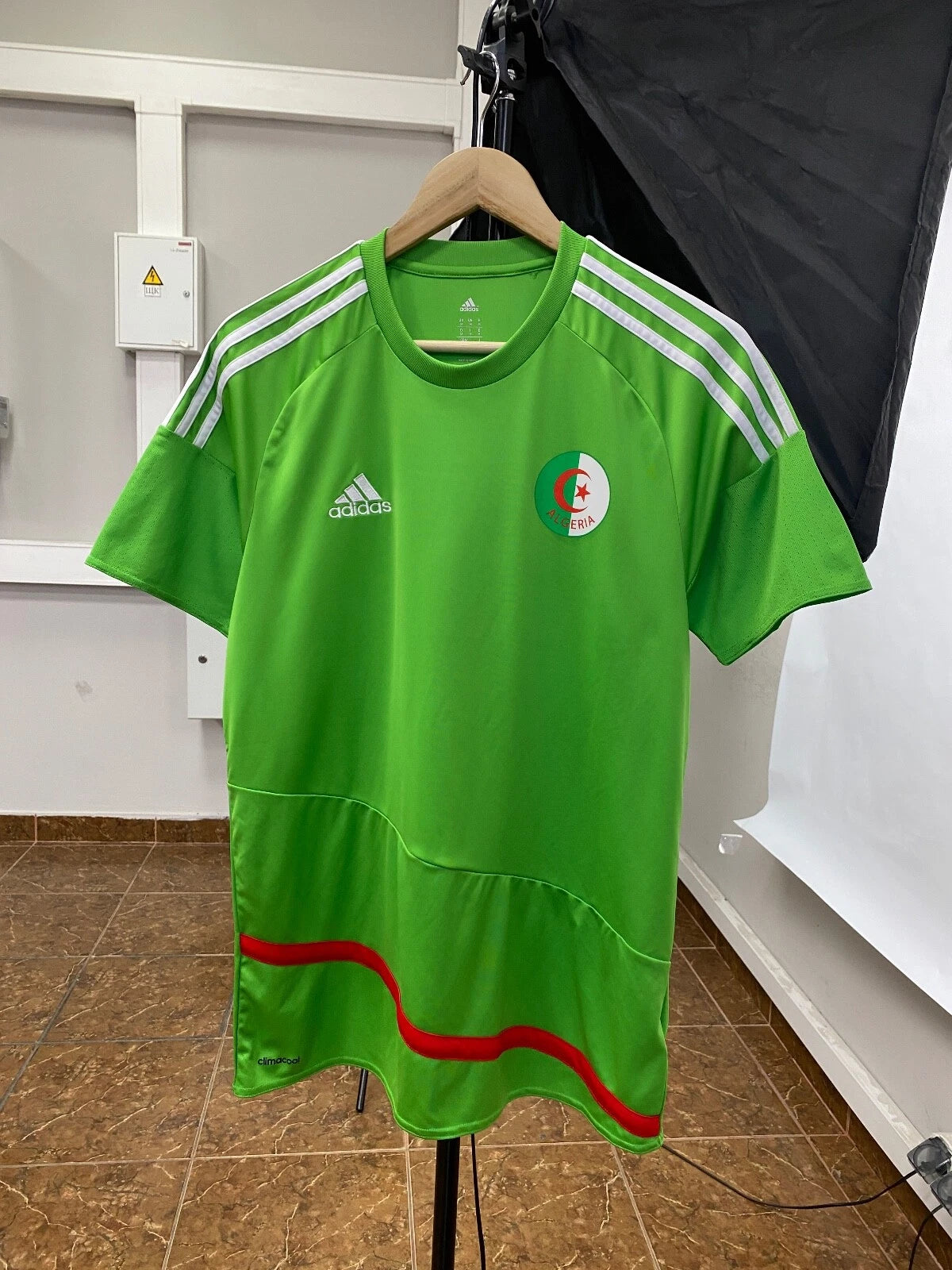 🇩🇿 Y2K 2015 Adidas Algeria Soccer Jersey T-Shirt Retro Retro size M color...