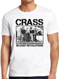 Crass Bloody Revolutions 80 Punk Rock Retro Cool Gift Tee T Shirt 1160