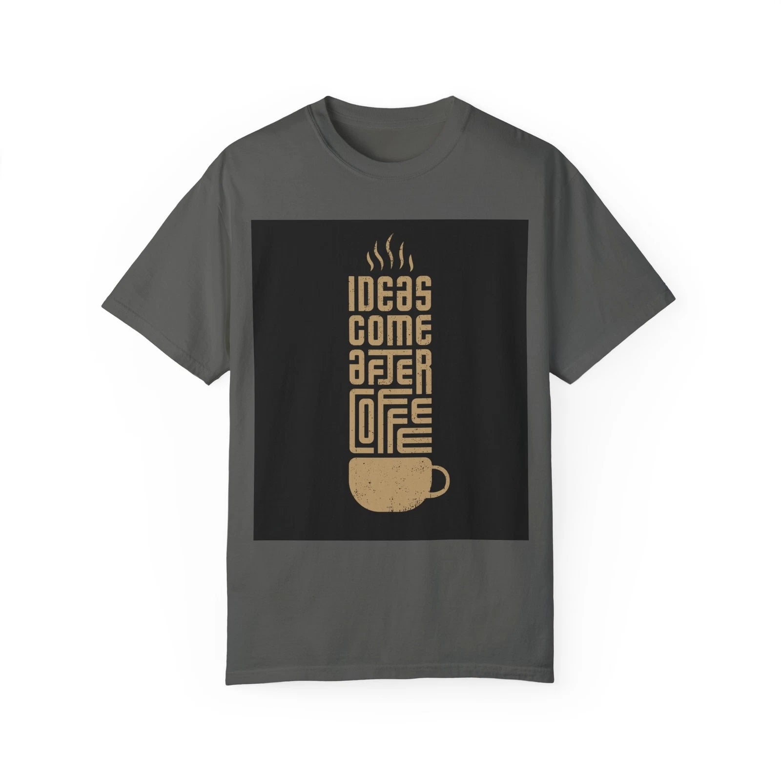 Ideas come after coffee Unisex T-shirt