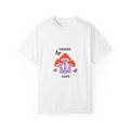 Choose Love Mushroom T-Shirt, Unisex Tee, Nature Lover Gift, Boho Apparel,