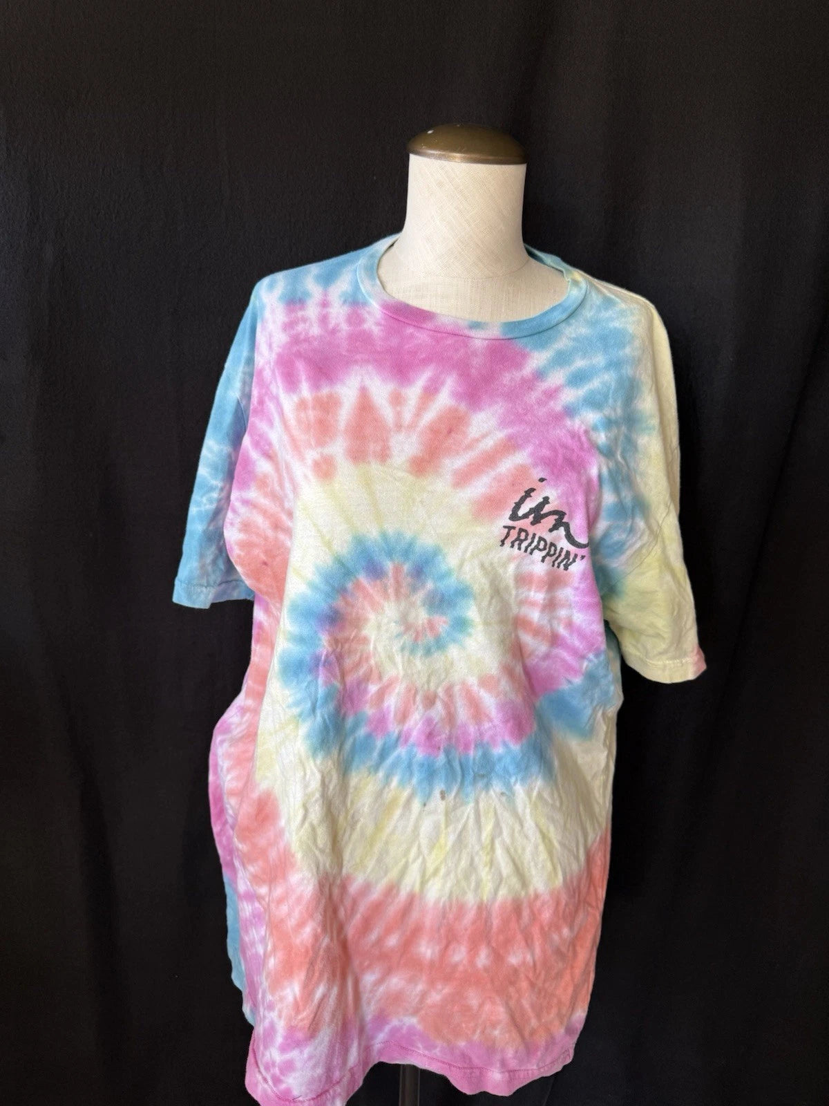 The Underachievers Tie Dye Tshirt “I’m Trippin” Men’s Med Hippie Festival Large