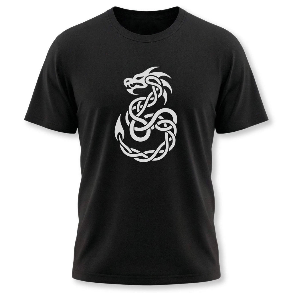 Celtic Dragon Knotwork T-Shirt | Unisex Graphic Print Tee Shirt Design