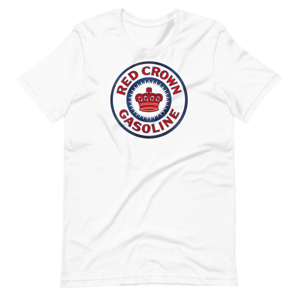 RED CROWN GASOLINE Oil & Gas Vintage Style Tee Short-Sleeve Unisex T-Shirt