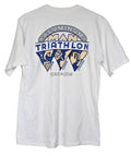 Vintage Crazy Shirts Hawaii T Shirt Large L Aluminum Man Triathlon Beer Parody