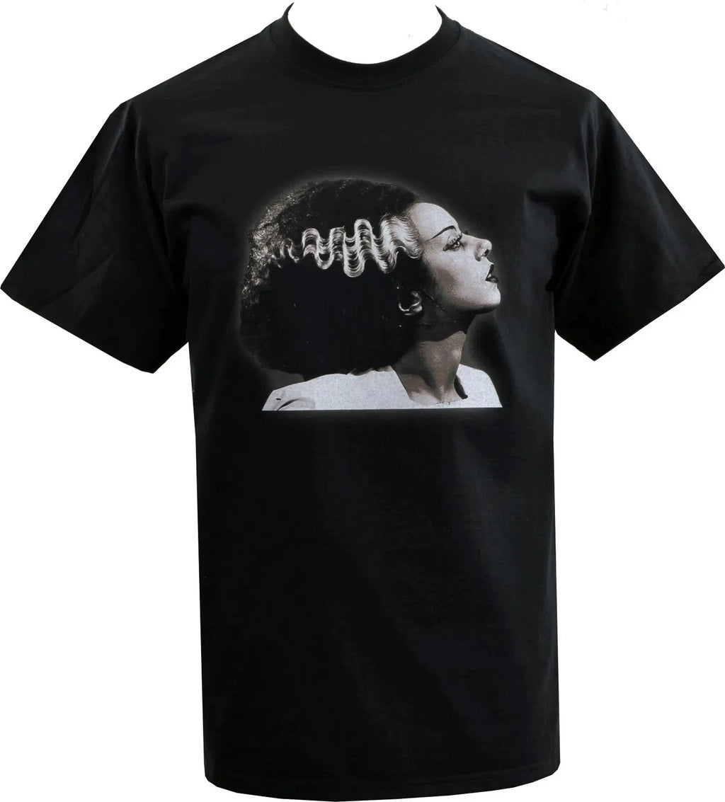 Bride of Frankenstein Mens Horror T-Shirt Classic B-Movie Cult Monst, Size S-5XL