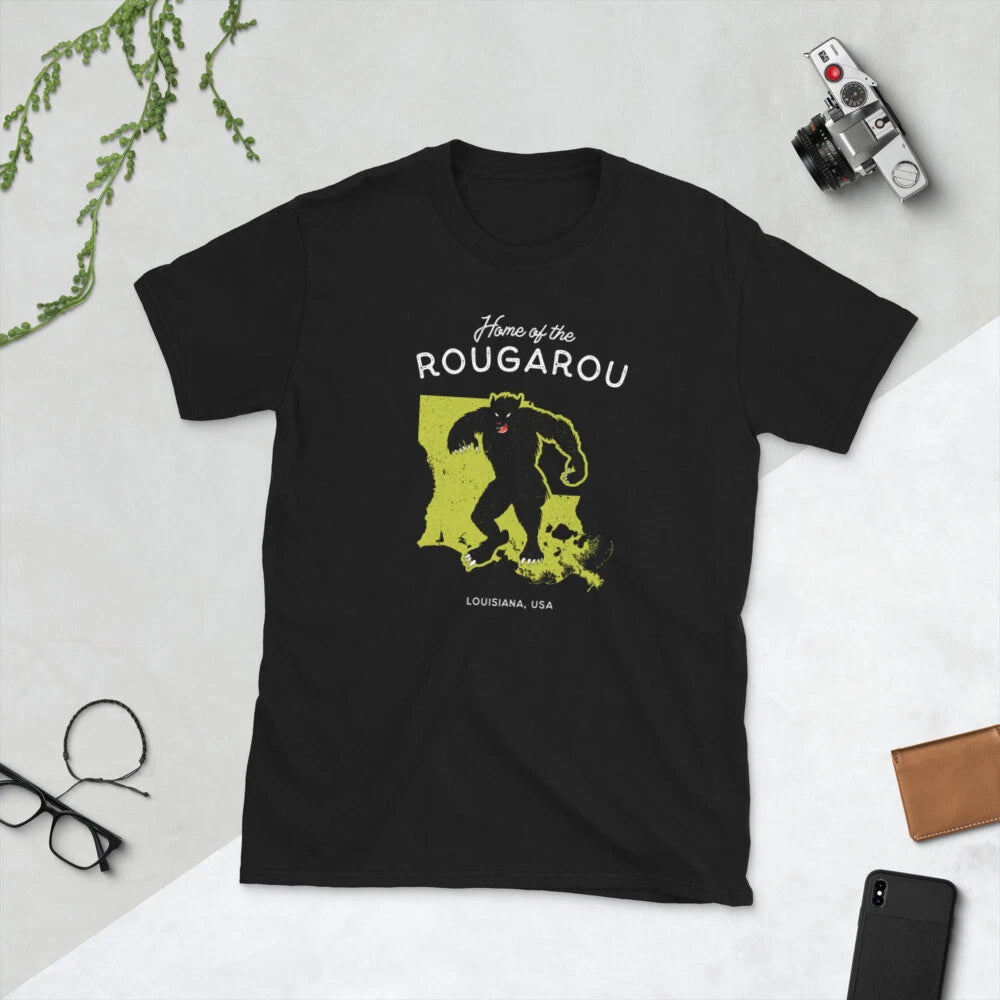 Home of the Rougarou - Louisiana, USA Cryptid T-Shirt