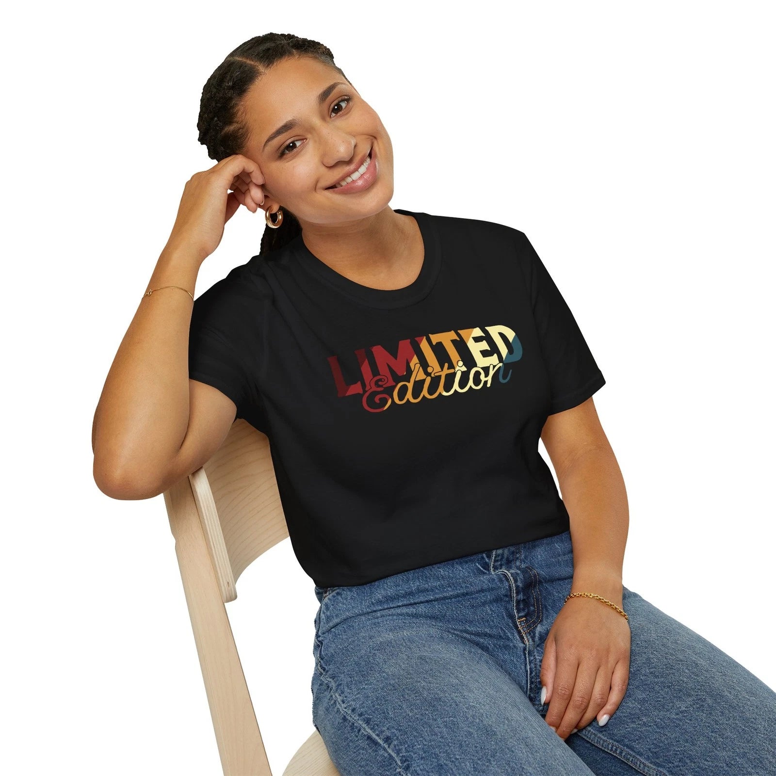 Limited Edition T-shirt Funny Sarcastic Birthday Vibes Unique Personality S-3XL