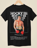 Rocky III - Movie Poster Inspired Unisex Black T-Shirt