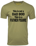 This is Not a Dad Bod This Is a Father Figure Funny T-Shirt Daddy Humor Tee