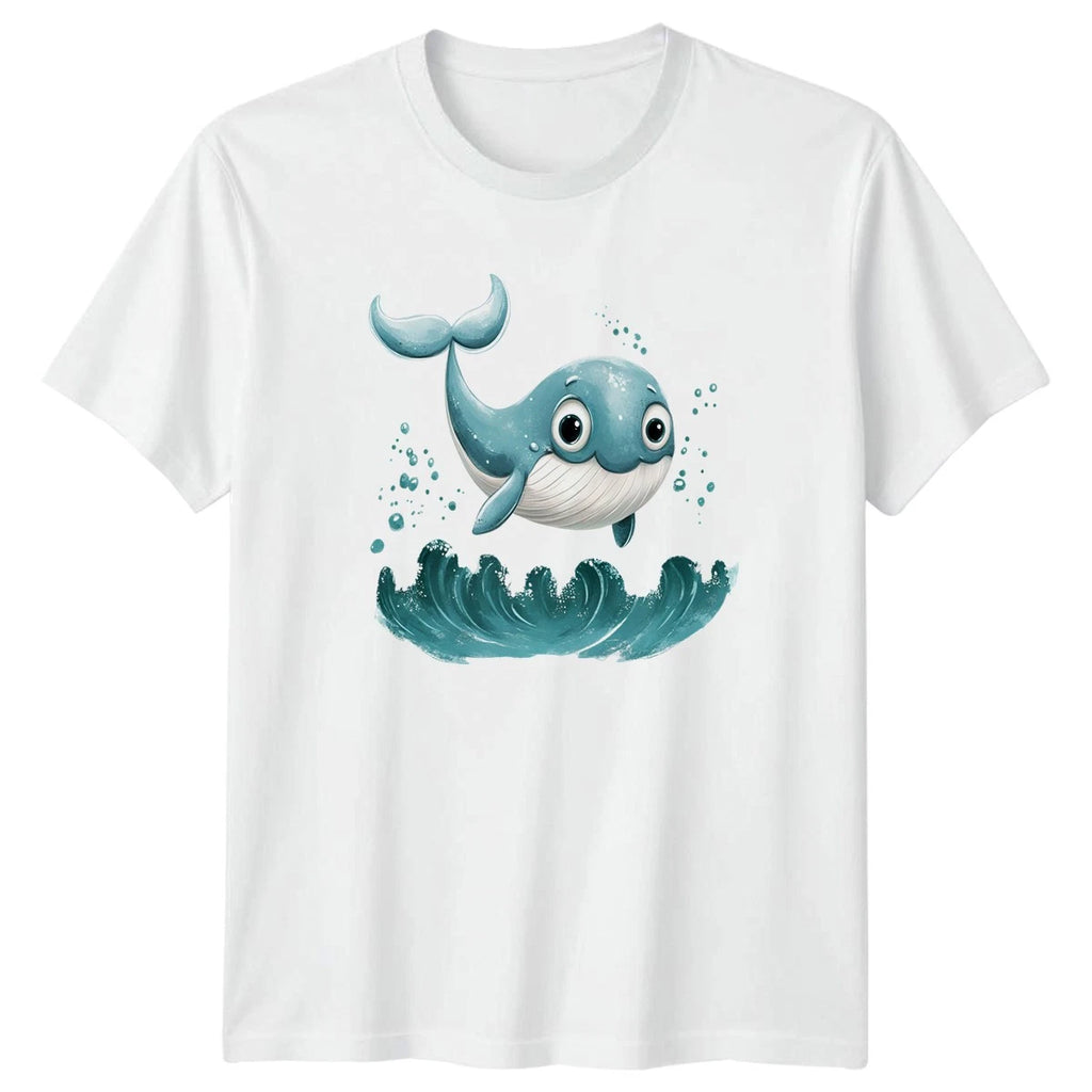 Cute Whale T-Shirt Ocean Life Gift For Him And Her