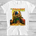 The Goonies T Shirt Cult Movie Never Say Die Film Vintage Cool Gift Tee M198