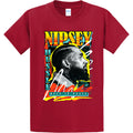 NEW STREETWEAR ON DEMAND RAP GOAT 90s RIP RED Tee Shirt SM-4XLARGE MADE IN USA