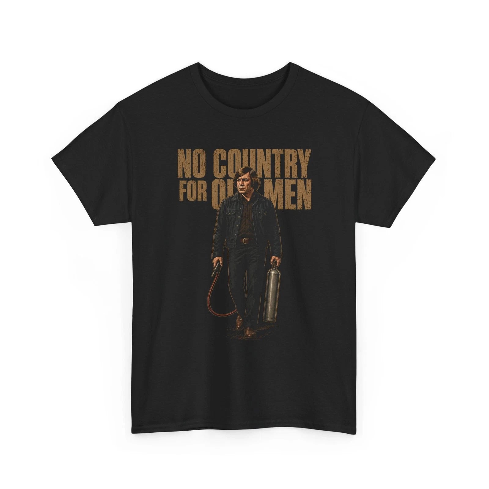 No Country for Old Men T-Shirt | Movie Poster Design
