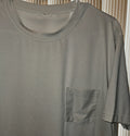 VUORI Tradewind Men's Performancr Grey Heather Crew Neck Shirt Large-#V109