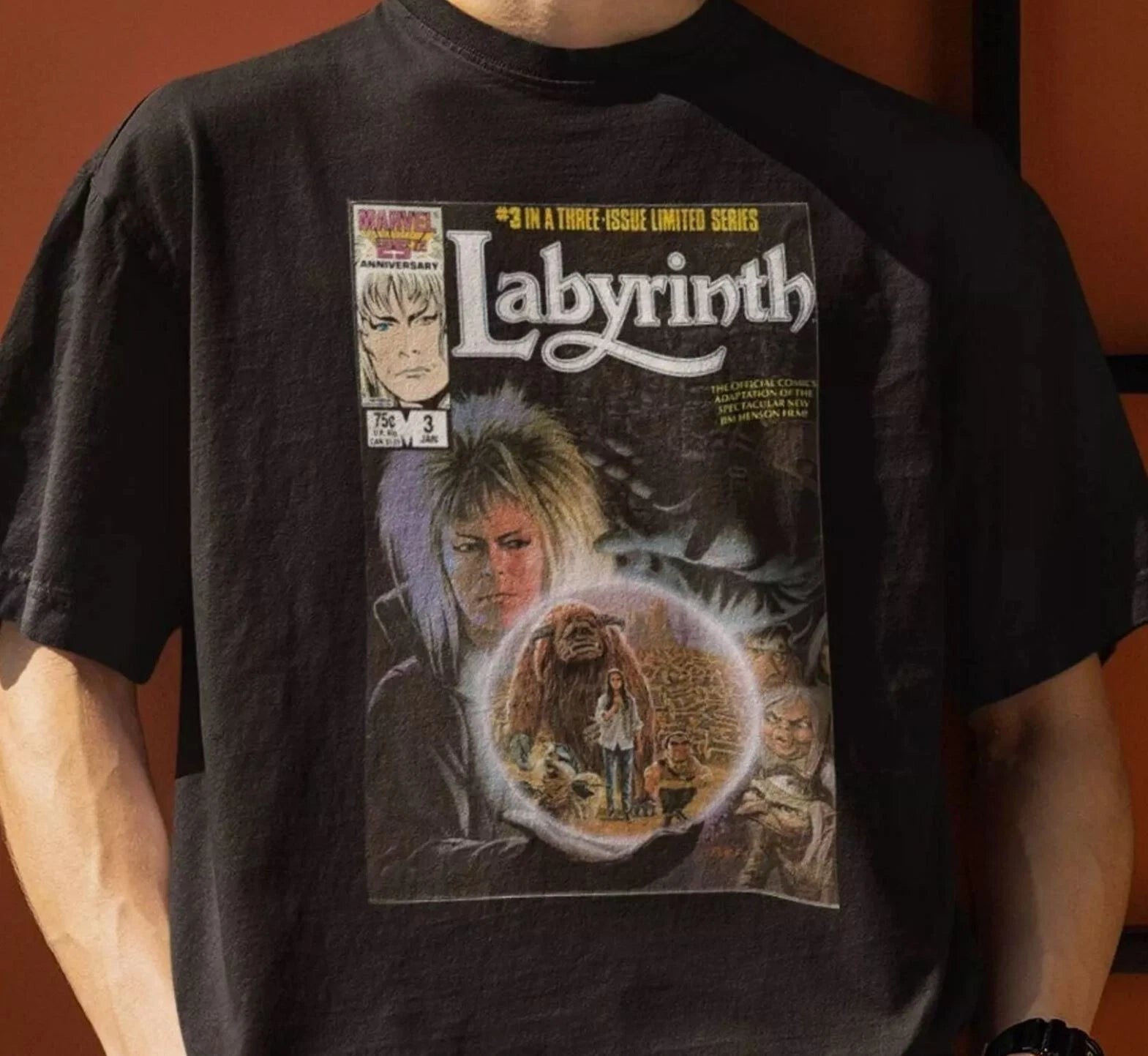 Labyrinth Movie Poster Tshirt